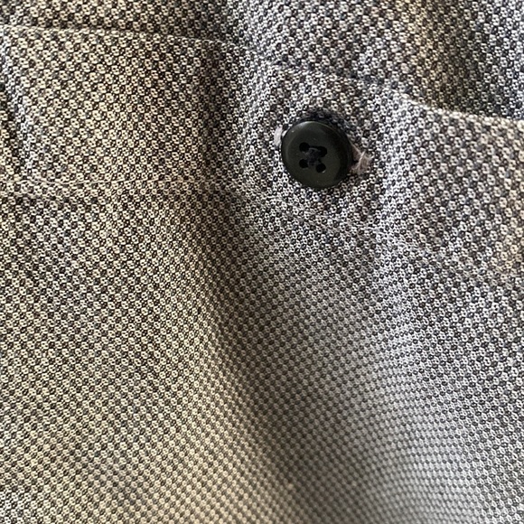 Perruzo Natural Navy Single Needle Tailoring button down shirt - Picture 3 of 9